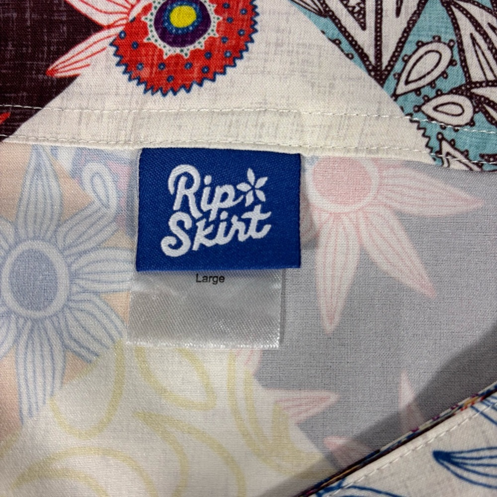 Ripskirt Boho Patchwork Floral Pattern Skirt Size… - image 6